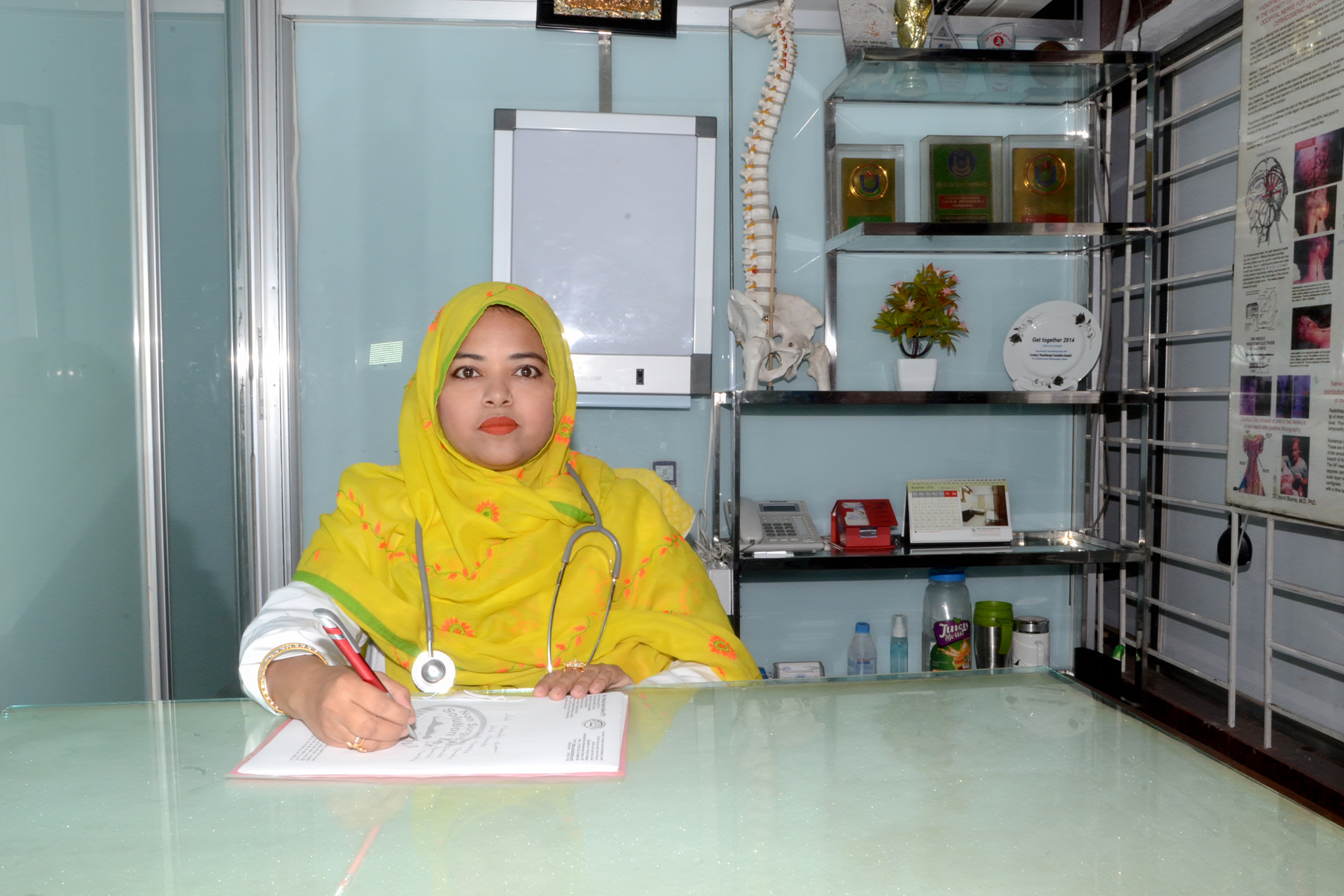 Patient Receiving Advanced Laser Therapy